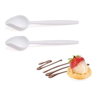 Genérico - Pack X2 Cuchara Para Decorar Cuchara Para Chocolate Goteo