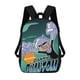 thumbnail image 1 of Danny Phantom-theme Backpack, Campus style schoolbag Bookbag with Adjustable Shoulder Straps And Large Zip Compartment, Unisex Travel Bags., 1 of 6