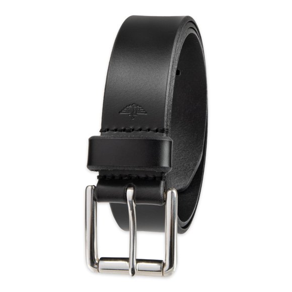 Cinturón Dockers de Cuero Negro 96 cm con Hebilla Clásica