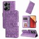 thumbnail image 2 of Funda tipo cartera FOXDOCK para Xiaomi Redmi Note 13 Pro 4G , diseño girasol en relieve, cuero PU, cierre magnético, soporte y tarjetero, 2 of 5