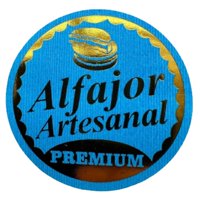 Genérico - Sticker Alfajor Celeste 38Mm 100Un Azul