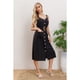 thumbnail image 2 of Vestido Largo Primavera Mujer Semi Formal, Casual Botones Premium 337, 2 of 3