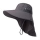 thumbnail image 1 of Stay Protected in the Sun with this Men's Summer Beach Neck Sunscreen Hat - Breathable, Adjustable & Wide Brim for Fishing, Hiking & Camping!, 1 of 5