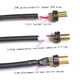 thumbnail image 4 of Cable de micrófono Suanqi TRS a XLR macho de 1/4 pulgadas, 6,35 mm, 3 pies, paquete de 2, 4 of 4