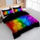 thumbnail image 3 of Purple Unicorn Full Bedding Set for Kids Boys Girls Glitter Galaxy Unicorn Duvet Cover 3 Piece Space Unicorn Comforter Cover, 3 of 5