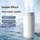thumbnail image 2 of Humidificador pequeño portátil para dormitorio - [Neblina fría grande de boquilla doble] [Iluminación ambiental] [Auto inteligente encendido / apagado] Mini humidificadores de aire de escrit, 2 of 3