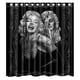 thumbnail image 1 of Cortina de ducha de Marilyn Monroe, diseño de zombi sexy, con ganchos, 167 x 183 cm, envío rápido, 1 of 3