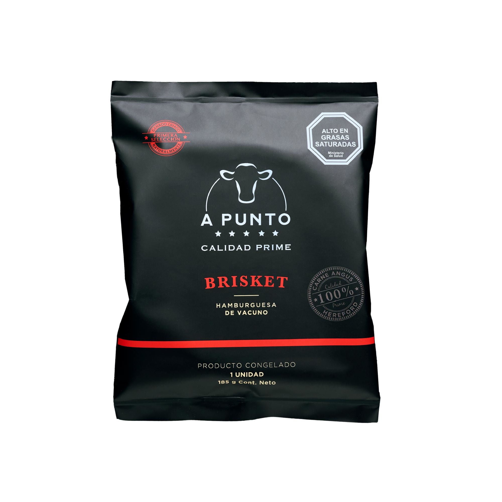 Hamburguesa De Vacuno Brisket 185 g A Punto