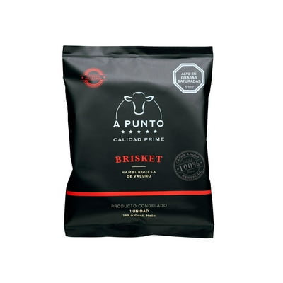 Hamburguesa De Vacuno Brisket 185 G A Punto