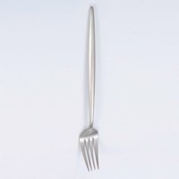 Xmhytop 4 Piezas Cubiertos De, Utensilios De Cocina Y Cubiertos Cotidianos,Tenedor,Plateado A