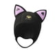 thumbnail image 5 of Gorro De Natación Elástico De Neopreno De 3 Mm Con Capucha De Buceo Con Orejas De Gato Para Nadar En Invierno Para Adultos Negro, 5 of 5