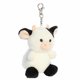 thumbnail image 3 of Figura de peluche Aurora Sweetie Cow de 10 cm con clip, 3 of 6