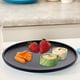 thumbnail image 5 of Bandeja redonda para cena, plato creativo occidental para desayuno, postre y ensalada, 5 of 5
