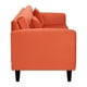 thumbnail image 3 of Sofa New Retro 3c Felpa 00 Naranja, 3 of 6