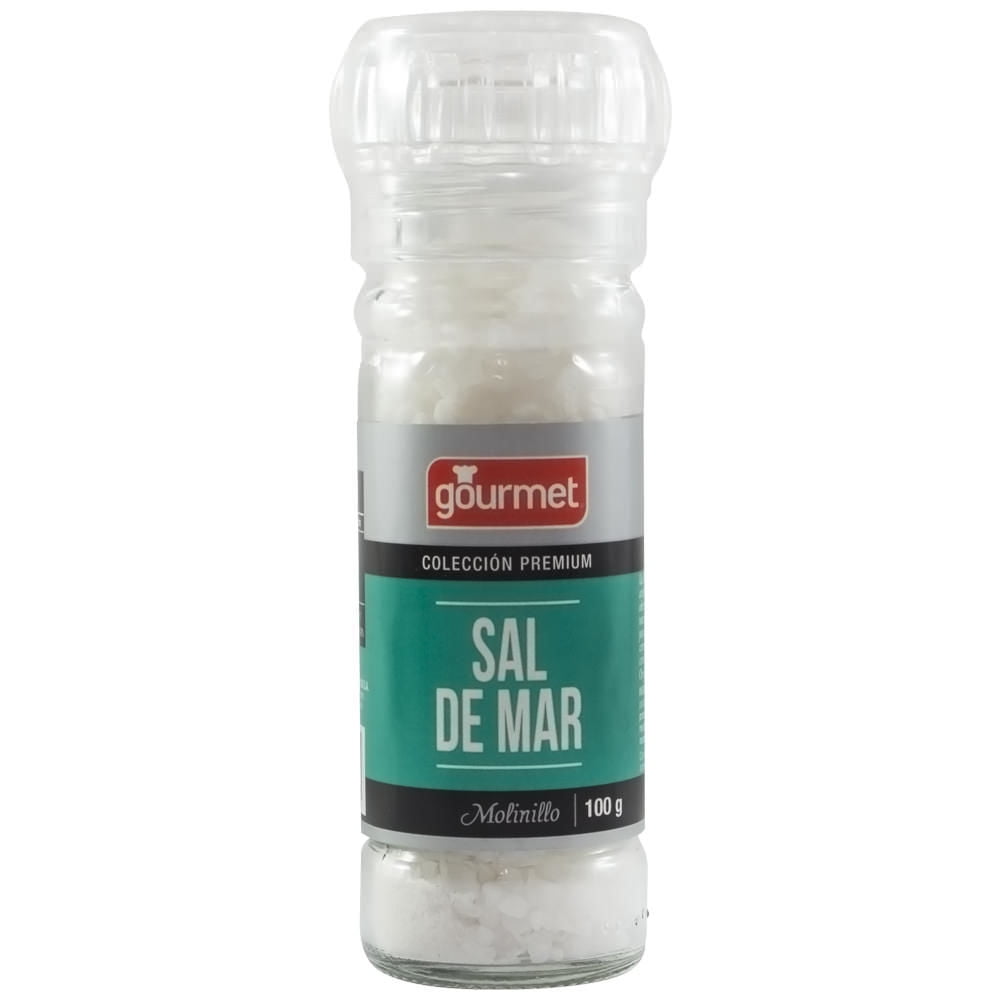 Sal De Mar Molinillo 100 g Gourmet