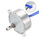 thumbnail image 3 of Motor Sincrónico Uxcell AC 100-127V 4-5RPM 50-60Hz CCW/CW 4W Motor de Engranaje, 3 of 5