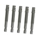 thumbnail image 3 of Juego De 5 Adaptadores De Extensión De Enchufe De Acero Para Herramientas Eléctricas De Carpintería De 2,5 Mm, 3 of 5
