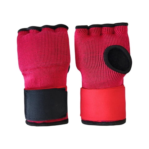 Ioensy - Vendas De Mano Para Entrenamiento, Guantes Interiores De Boxeo Para Deportes De Artes Marciales Mma, Color Rojo