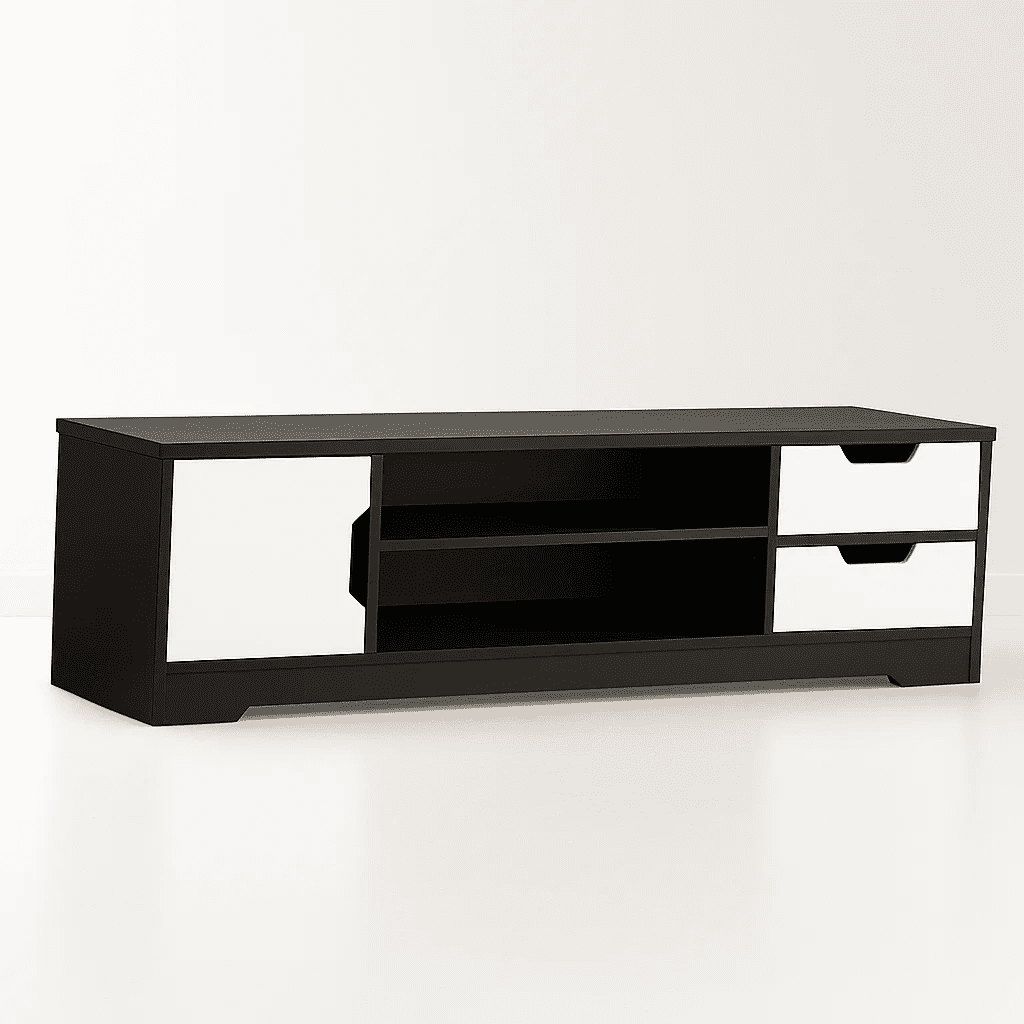 Klik Muebles - Rack De Tv O Buffet Con Cajones Night Black