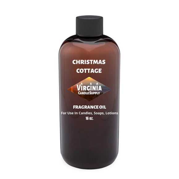 Aceite de Fragancia Virginia Candle Supply 473 ml Cabaña Navideña