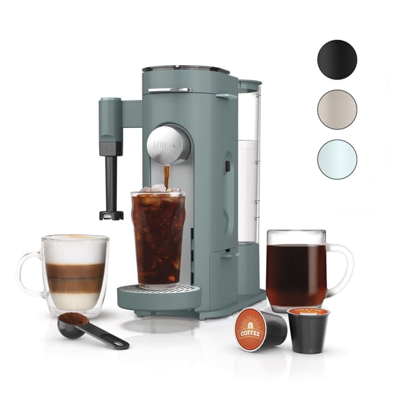 Cafetera Ninja Pods & Grounds con espumador de leche 1550W