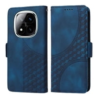 Carcasa Foxdock Xiaomi Redmi Note 14 Pro Plus 5G De Cuero Pu, Diseño Acolchado Clásico, Protección Contra Caídas Y Rayones