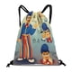 thumbnail image 1 of Bienvenido a Casa Wally Darling Mochila de Cuerdas para Deportes y Gimnasio, Bolsa de Cuerdas Resistente al Agua, Bolsa Cinch, 30×40cm, 1 of 6