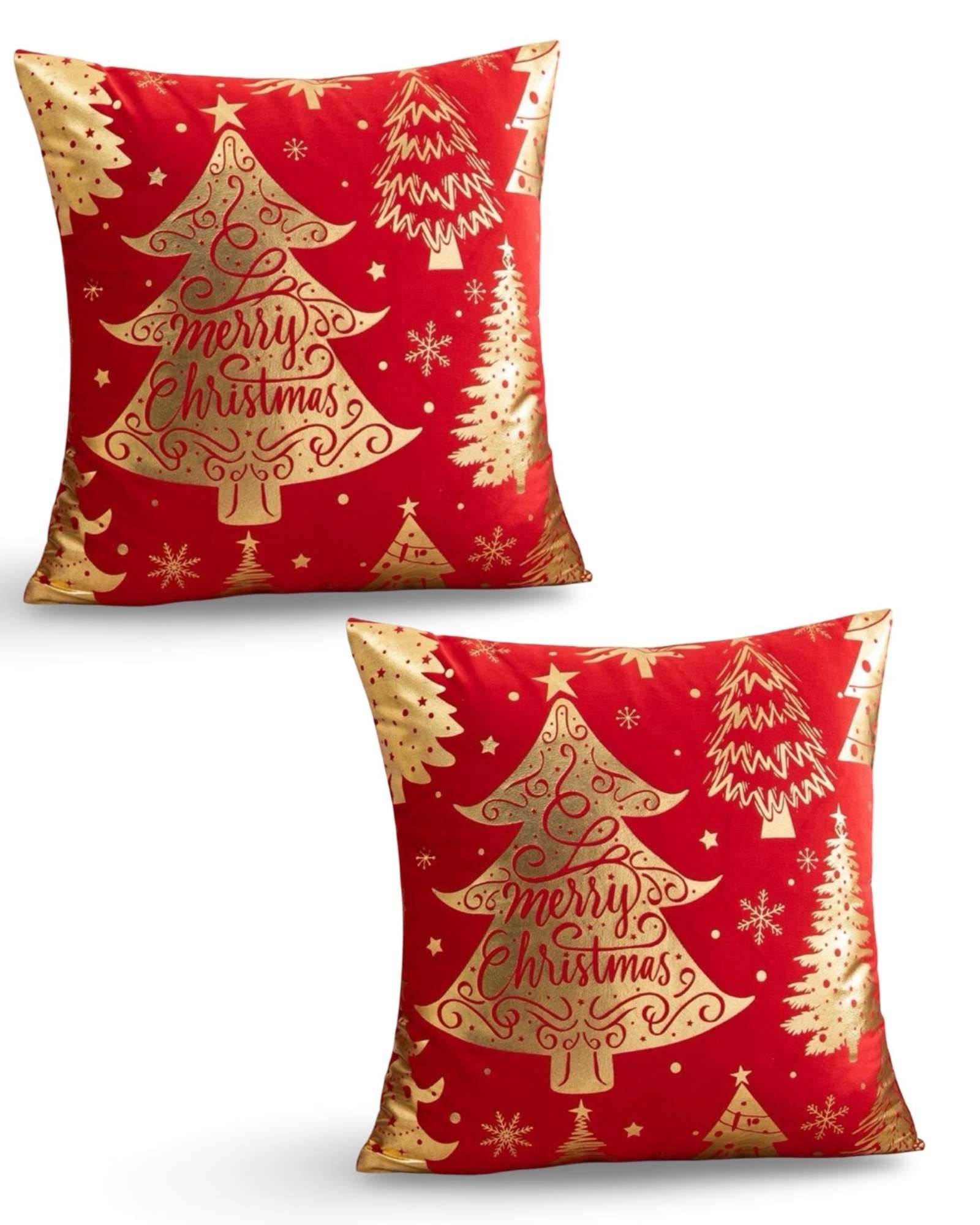 Genérico - Set De 2 Fundas De Cojin Para Navidad M1