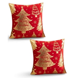 Genérico - Set De 2 Fundas De Cojin Para Navidad M1