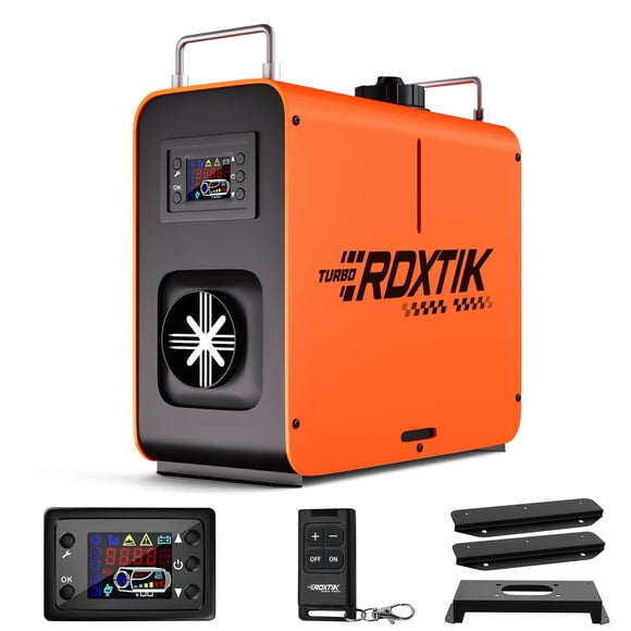 Calentador diésel RDXTIK 8KW 12V/24V 5L con interruptor LCD y control remoto