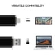 thumbnail image 4 of Unidad flash myemuun, paquete de 2 unidades de memoria flash dual USB C de 128 GB, 4 of 8