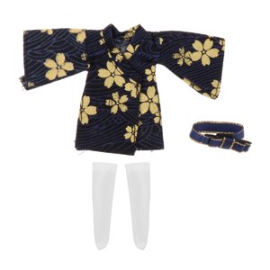 Bothyi - Figura Femenina A Escala 1/12, Ropa De Muñeca, Batas, Albornoz Para Figuras De 6 Pulgadas, Azul