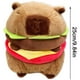 thumbnail image 2 of Juguete Peluche Capibara 20cm Con Hamburguesa Infantil, 2 of 3