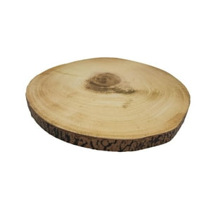 Fliperex - Soporte Base Para Ollas Calientes Diseño Tronco De Madera M Cafe
