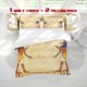 thumbnail image 1 of 3pcs Egyptian Mural Print Three Piece Bedding Set Soft Duvet Cover And Two Pillowcases, 1 of 5