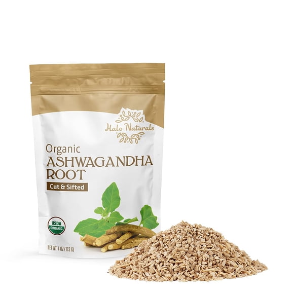 Ashwagandha Halo Naturals 113 g Orgánico USDA
