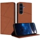 thumbnail image 1 of Funda Cartera Magnética para Samsung Galaxy S25 FE Protección Antichoque con Ranuras Marrón, 1 of 6