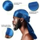 thumbnail image 4 of 4 piezas de Durags sedosos, Durag de seda para hombres y mujeres con ondas, paquete de Durag de seda con, 4 of 5