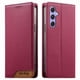 thumbnail image 1 of Funda Tipo Cartera de Cuero Sintético para Samsung Galaxy A54 5G Bloqueo RFID, con Ranuras para Tarjetas y Bolsillo para Efectivo, Cierre Magnético Fuerte Rojo, 1 of 6
