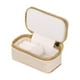 thumbnail image 4 of Caja De Almacenamiento De Joyas, Joyero Portátil Para Anillos, Colgantes, Pendientes, Color Marrón Claro, 4 of 5