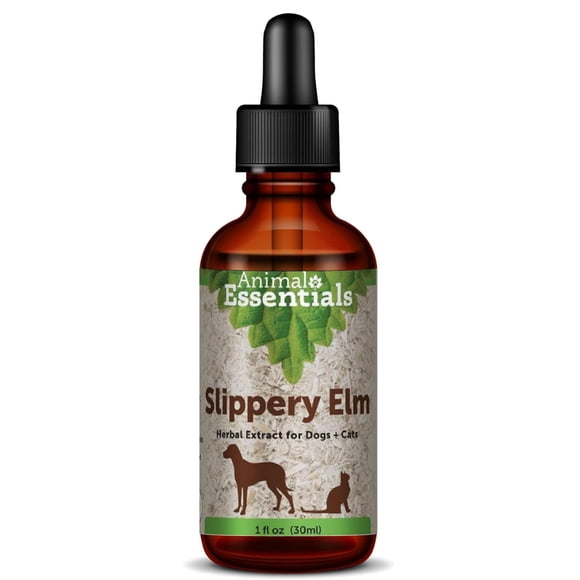 Extracto de hierbas Animal Essentials Slippery Elm, 30 ml, para perros y gatos