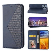 Funda Flip Foxdock Para Sony Xperia 1 Iv , Estilo Billetera Con Diseño Rombo, Correa De Mano Y Soporte, Uso Diario