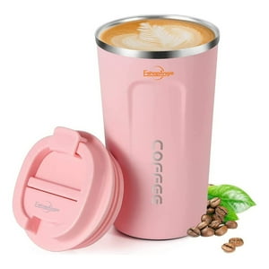 Genérico - Termo Mug Café 380Ml Acero Inoxidable Rosa Portátil
