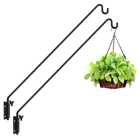 Gancho de terraza ERYTLLY montado en la pared para comedero para pájaros y plantas