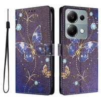 Foxdock Funda Tipo Cartera Para Xiaomi Poco M6 Pro 4G Con Soporte Y Correa – Diseño De Patrones Lindos