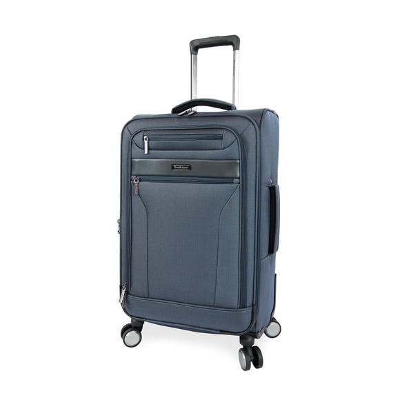 Maleta Brookstone Harbour 26 pulg Softside Expandible Azul