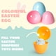 thumbnail image 3 of Huevos de Pascua de plástico JOYIN, 50 unidades, 6 colores, 5,8 cm, para caza de Pascua, 3 of 7