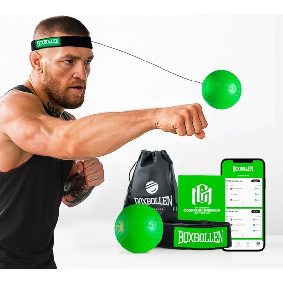 Boxbollen Pelota de Reflejos de Boxeo Edición Conor McGregor