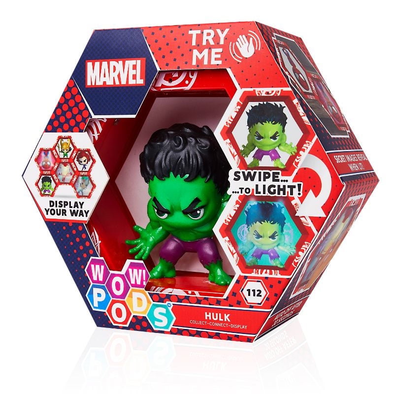 Wow! Pod - Figura Coleccionable Interactiva Hulk.