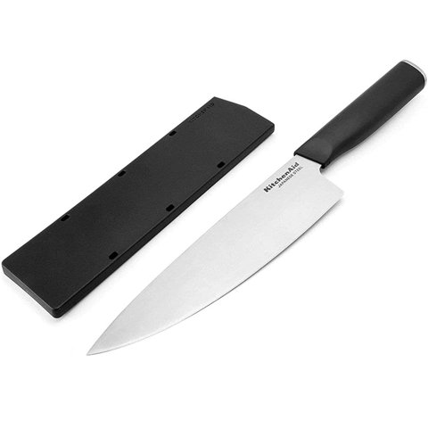 Cuchillo De Chef Kitchenaid Classic De 8 Pulgadas Con Funda Negra